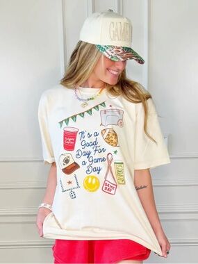 Poppy and Pine Game Day Tee